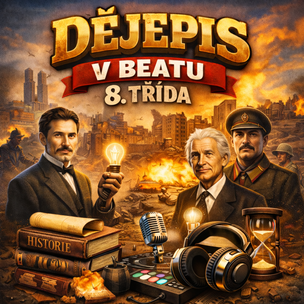Cover alba Dějepis v Beatu pro 8. třídu